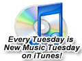 Every Tuesday is New Music Tuesday on iTunes